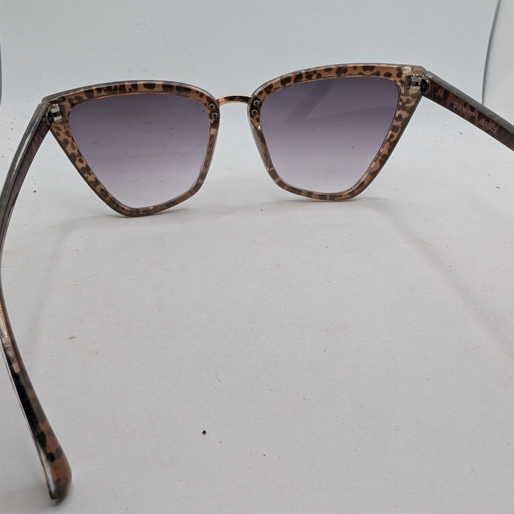 Steve Madden Leopard Print Cat-Eye Sunglasses EUC - Picture 7 of 11
